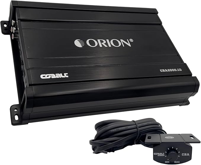 Orion Cobalt CBA2000.1D Monoblock 1-Channel Class D Amplifier by ORIONCARAUDIO