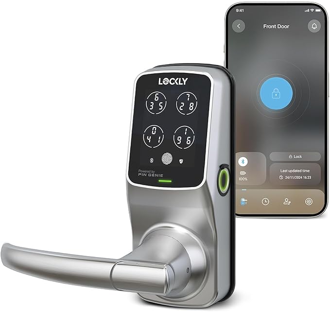 Lockly Secure Plus Bluetooth Smart Door Lock, Keyless Entry by Lockly