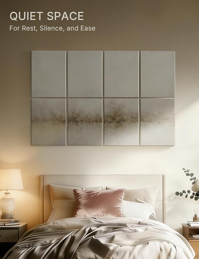 Wall Art Acoustic Panels, Decorative Sound Absorbing Panels - Image 6