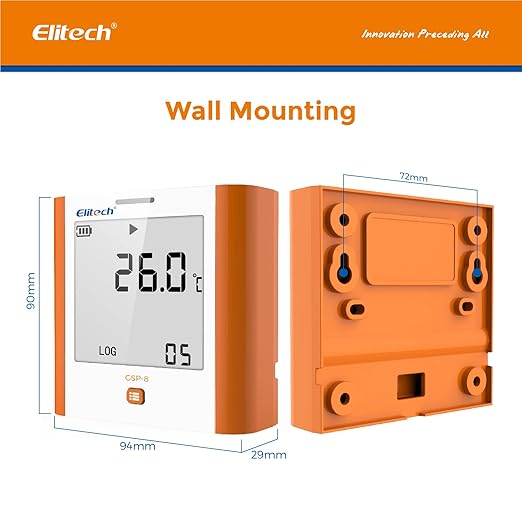Elitech Digital Temperature Humidity Data Logger Medical Refrigerator - Image 5