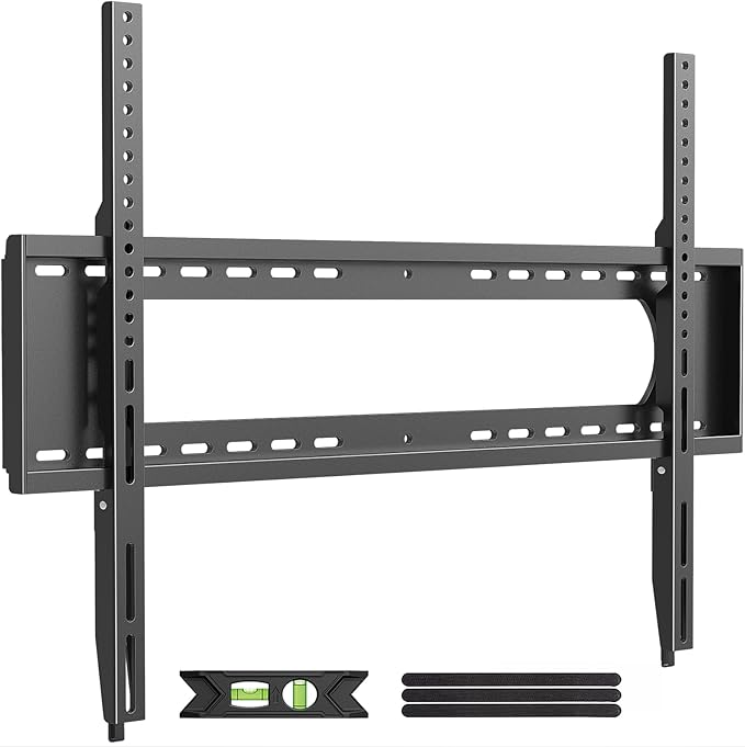 USX MOUNT Fixed TV Wall Mount for 65-120 inch Flat TVs up to 220 Lbs, Low by USXMOUNT