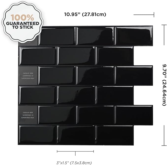 SMART TILES Peel and Stick Backsplash - Image 4