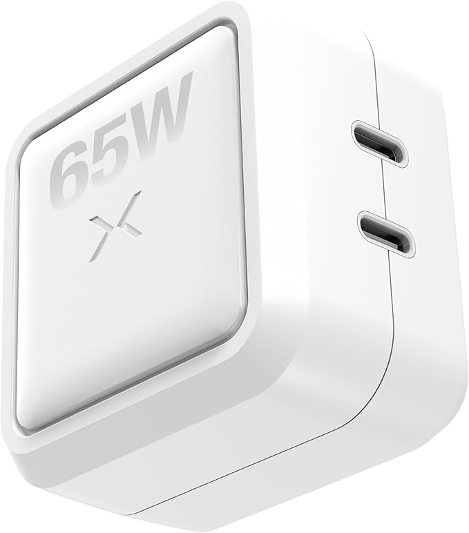 NOCO XGrid X65: 65W USB-C Charger – Dual Port GaN Power Adapter by NOCO