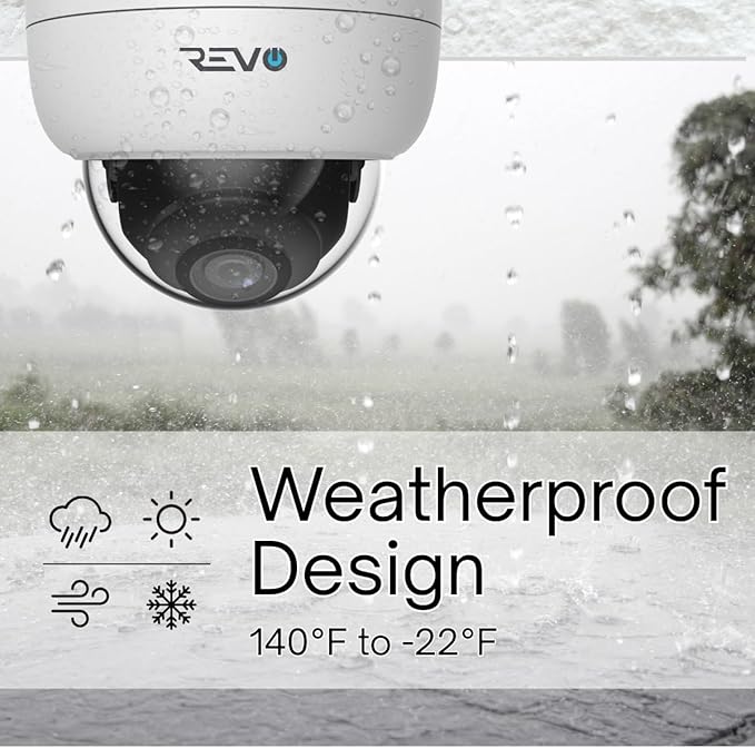 Ultra Blue Series 8CH 4K POE H.265 NVR, 2TB & 6X 5 Megapixel Indoor/Outdoor IR - Image 5