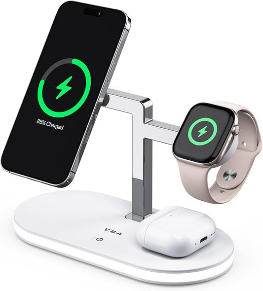 VBA 4 in 1 Wireless Charging Station by Unknown