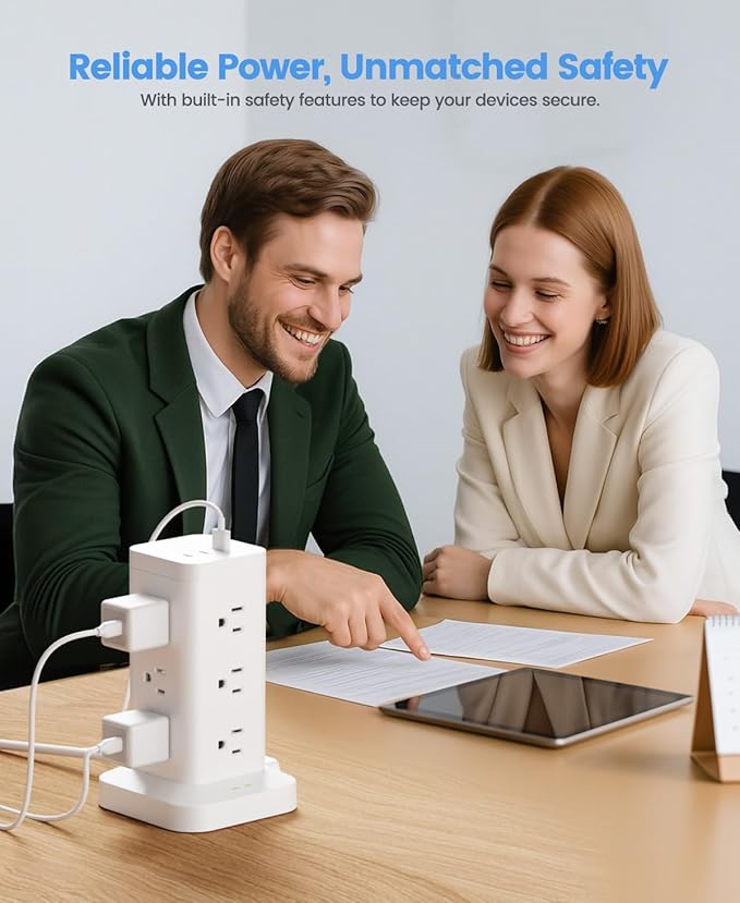 Tagzilo 15-in-1 Power Strip Tower - Image 8