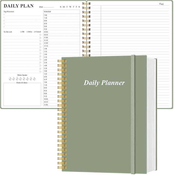 Daily Planner Undated by Heveboik