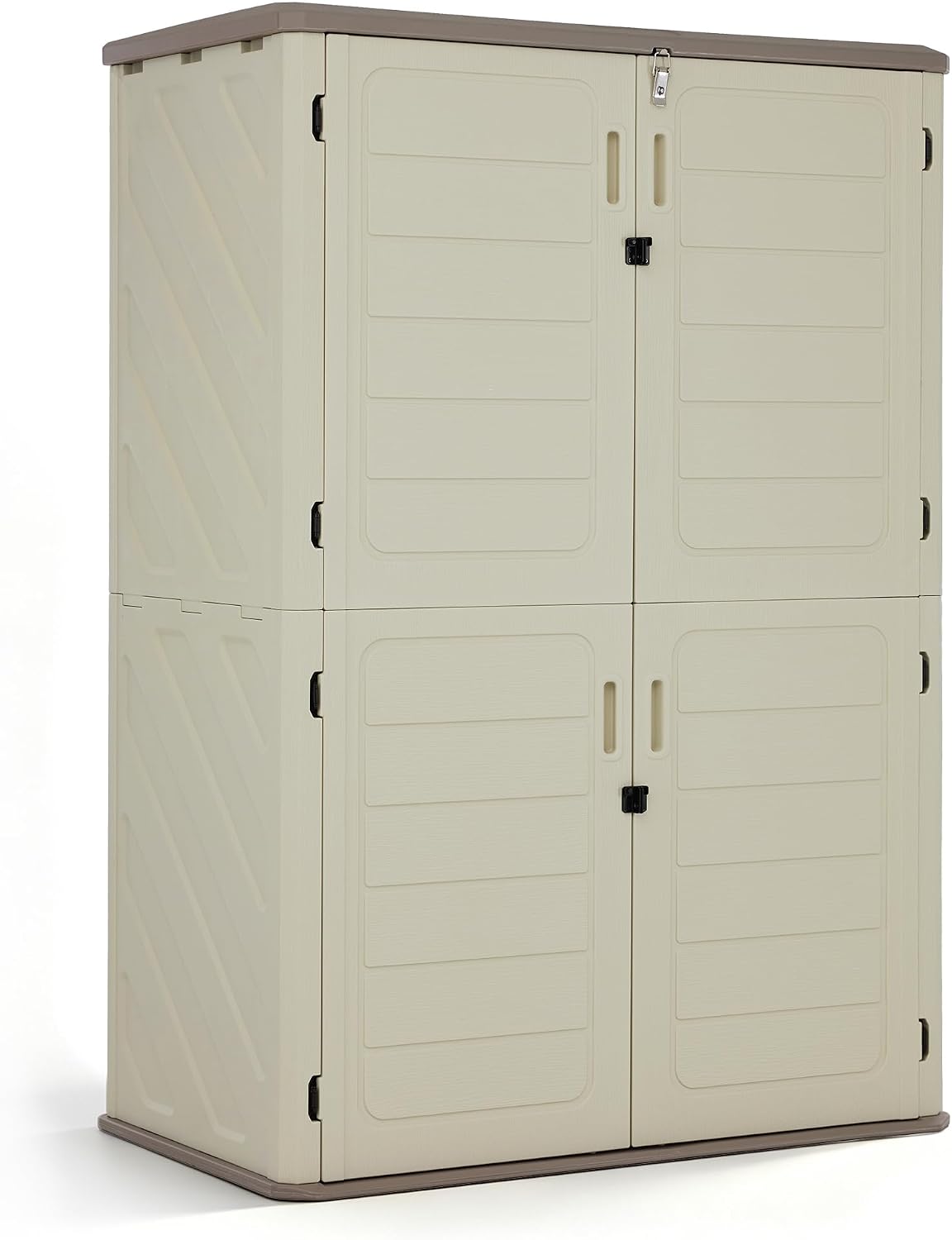 macrout 50 cu ft outdoor storage cabinet, waterproof, main product view