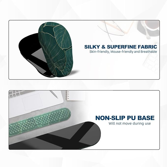 Hasinart Ergonomic Mouse Pad and Keyboard Wrist Rest - Image 4