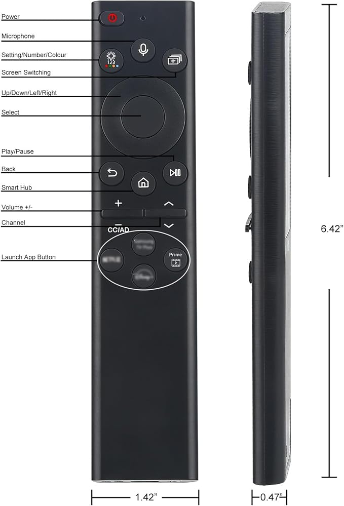 Replacement for Samsung TV Remote Solar Charger, Rechargeable Battery Solarcell - Image 8