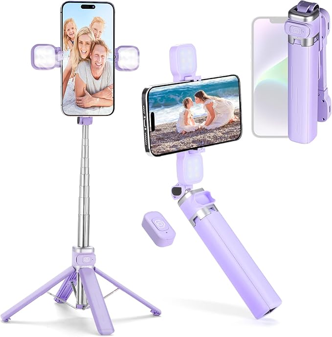 MQOUNY Mini iPhone Tripod Stand & Selfie Stick by MQOUNY