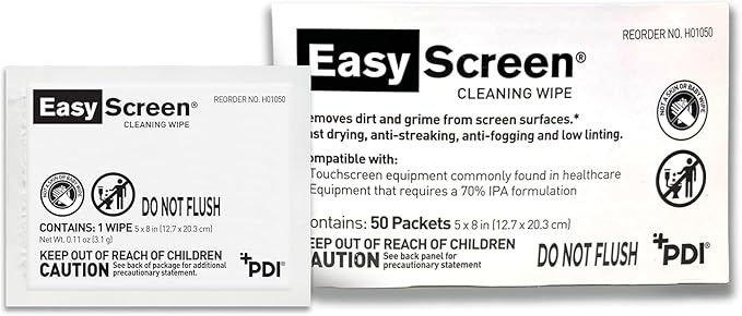 Easy Screen, Premium Screen Cleaning Wipes, Electronics, Touchscreens, and - Image 2