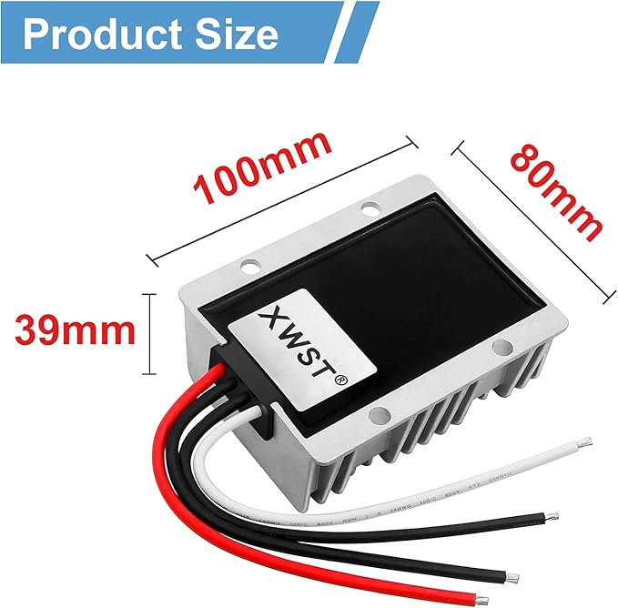 DC DC 12V to 13.8V 30A Step-up Module, Boost Converter 9V-13V to 13.8V Voltage - Image 3