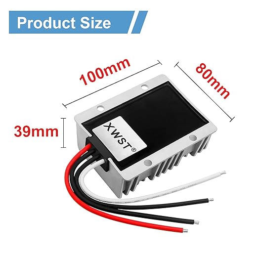 DC DC Stabilizer 9V-36V to 24V Boost Buck Converter Power Supply 30A 720W - Image 3