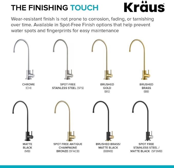 KRAUS® Purita™ Single Handle Drinking Water Filter Faucet - Image 10