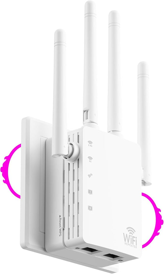 2026 WiFi Extender Signal Booster by BREGINELLC