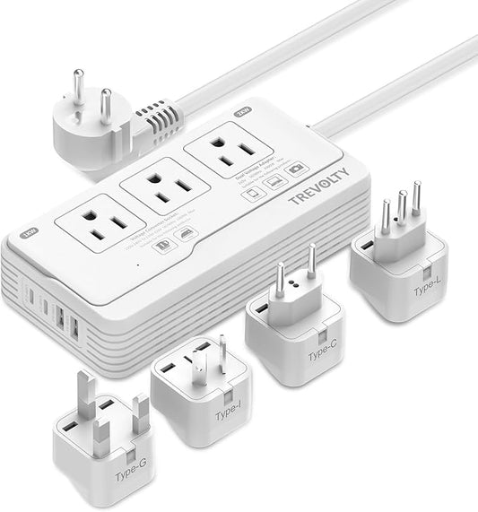 TREVOLTY 2000W Voltage Converter US to Europe by VoltageConverter