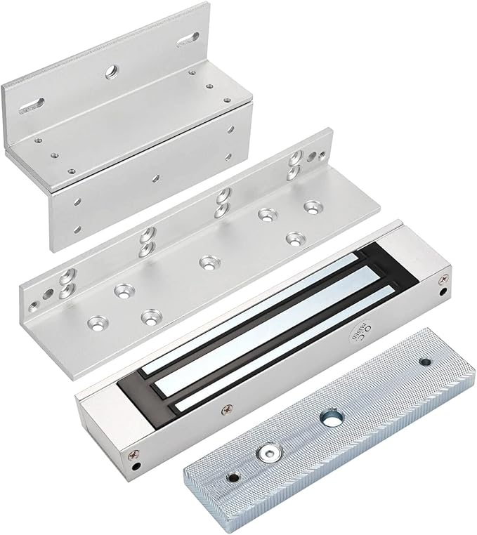Electric Magnetic Lock with Z and L Bracket 180KG 350LBS Holding Force by YUHANUS