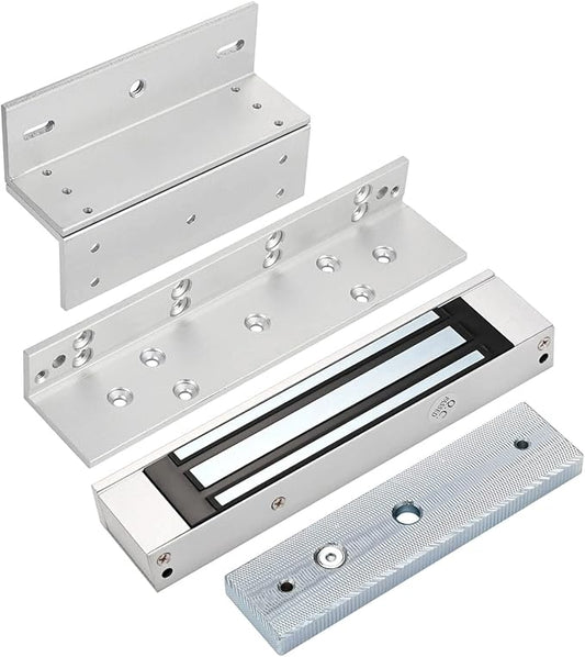 Electric Magnetic Lock with Z and L Bracket 180KG 350LBS Holding Force by YUHANUS