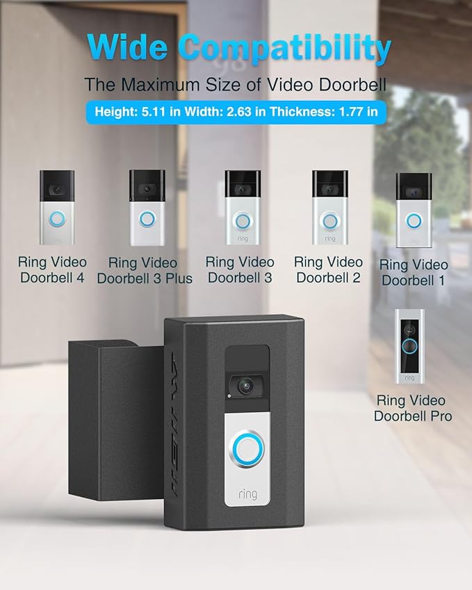 MIIGII Anti-Theft Doorbell Mount - Image 2