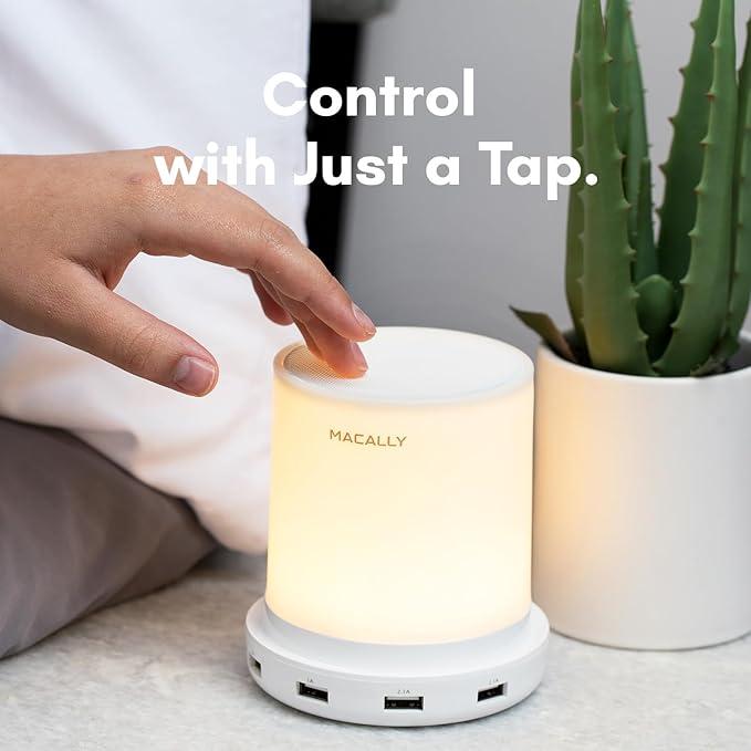 Macally Small Touch Lamps for Nightstand - Image 5