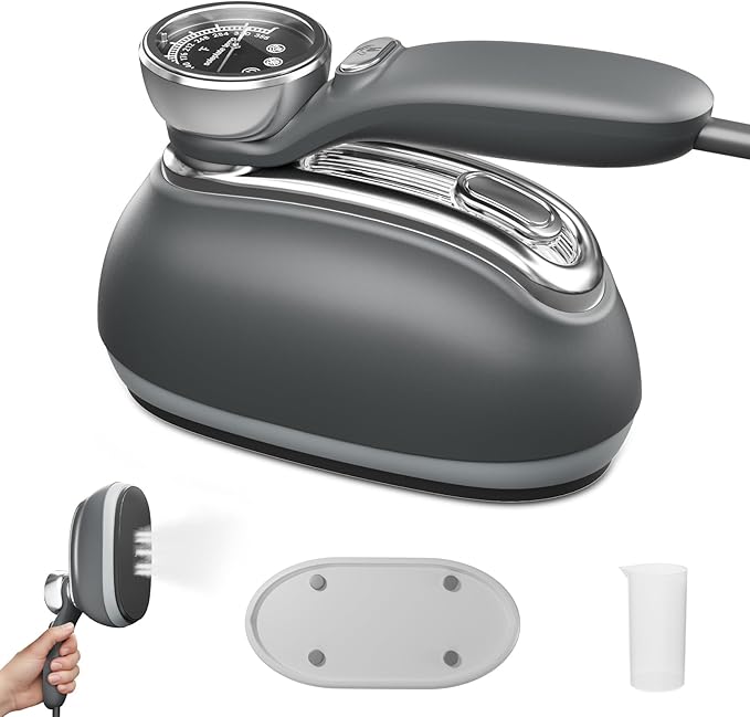 Killrose Steamer for Clothes, 2 in 1 Clothes Steamer Handheld, 1200W Steam Iron by Killrose