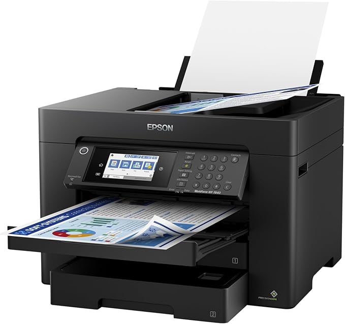 Epson Workforce Pro WF-7840 Wireless All-in-One Wide-Format Printer - Image 8