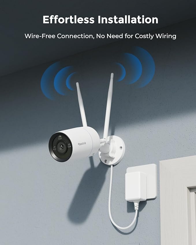 REOLINK 4K Security Camera System, Full Metal Material, Color Night Vision - Image 4