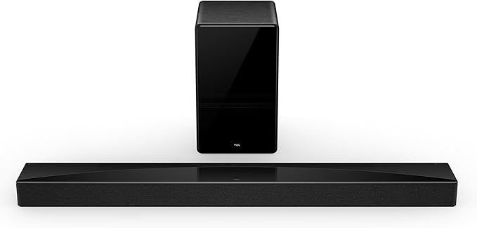 TCL Q75H 5.1.2 Sound Bar with Wireless Subwoofer by TCL