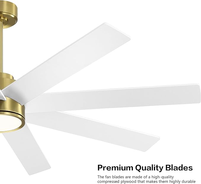 WINGBO 60" Large DC Ceiling Fans - Image 7
