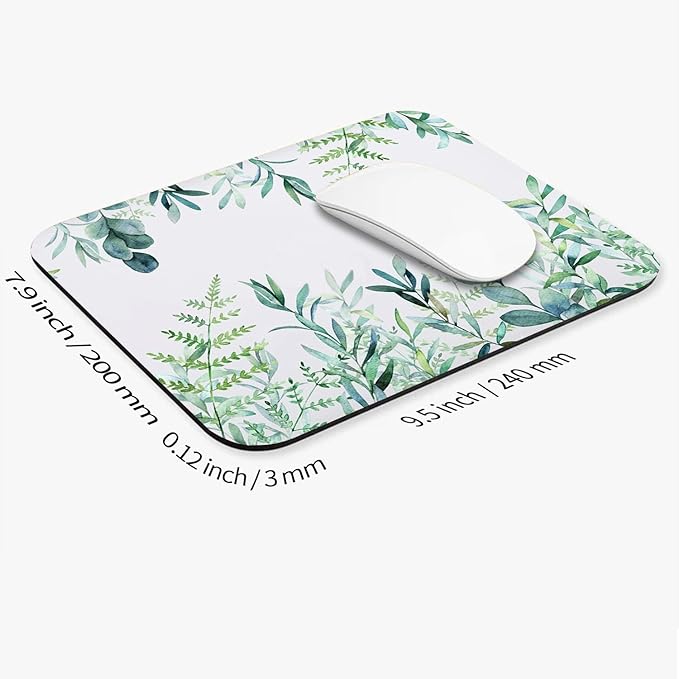 Armanza Square Mouse Pad Green Grass, Personalized Premium-Textured Custom - Image 2