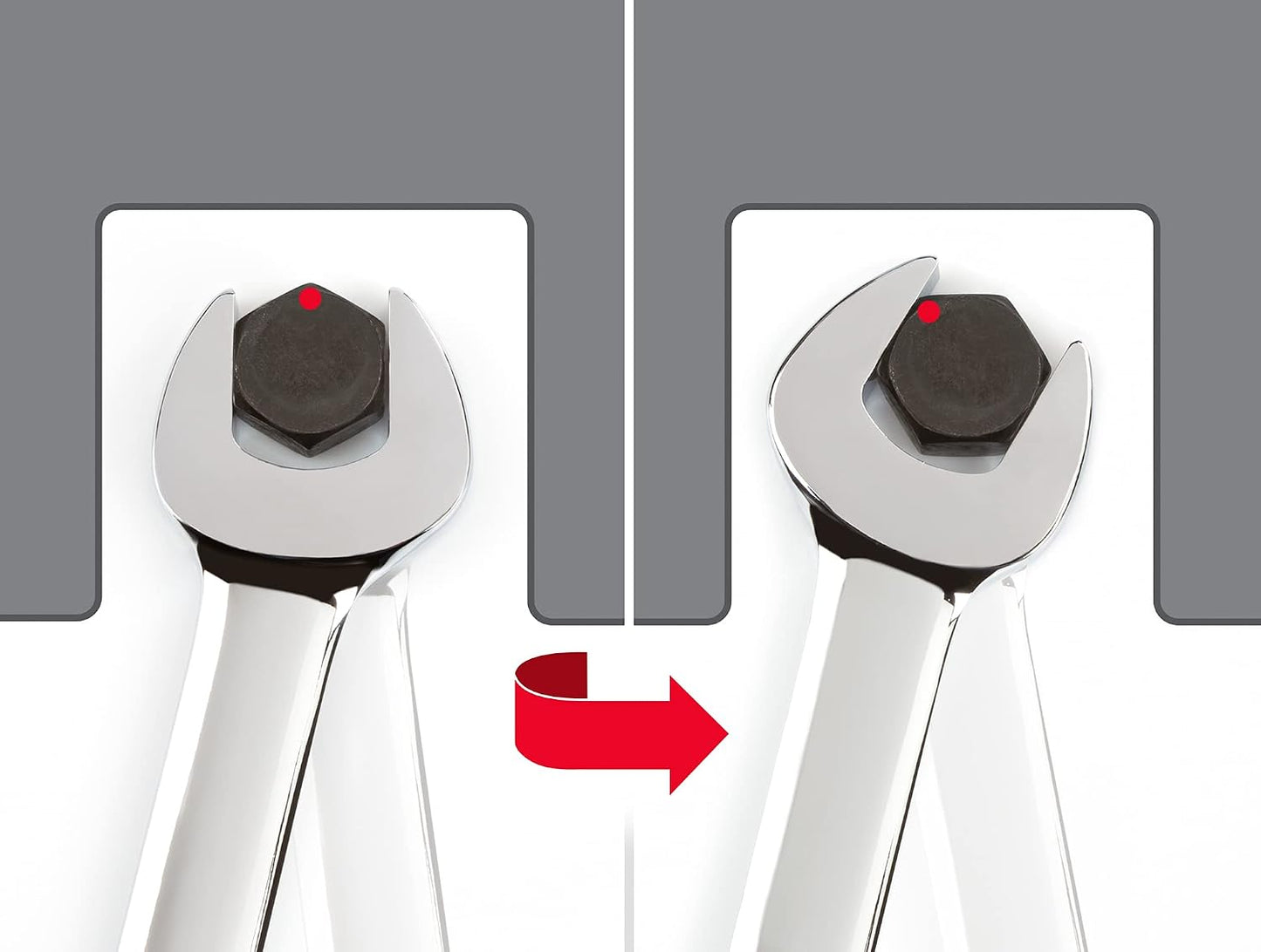 TEKTON Combination Wrench Set, 4-Piece | WCB90103
