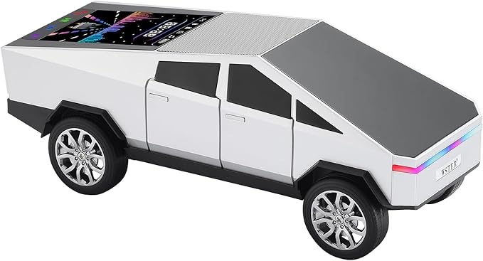 Futuristic Pickup Truck Bluetooth Speaker by WSTER