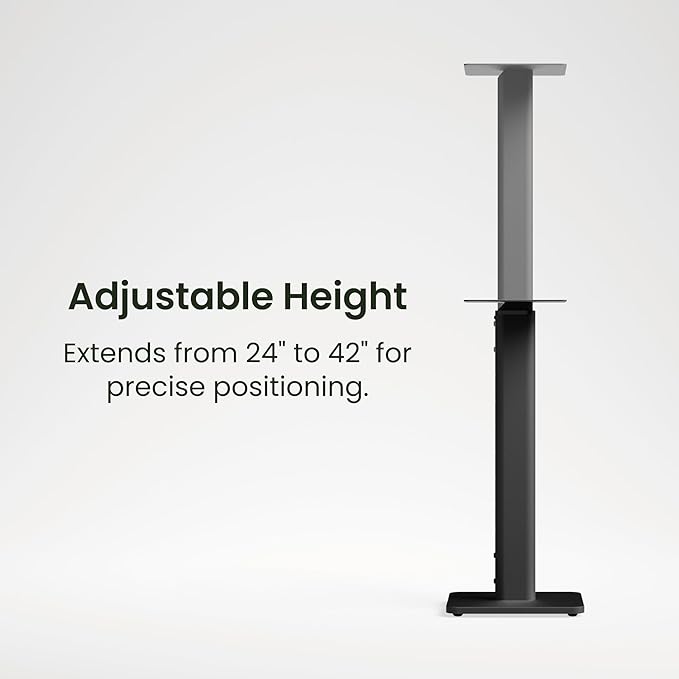 Kanto SPH Universal Height Adjustable Floor Speaker Stands - Image 3