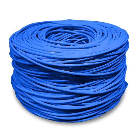 SolidLink CAT5e Ethernet Cable 1000ft – 24AWG Solid CCA UTP Unshielded CAT 5e - Image 4
