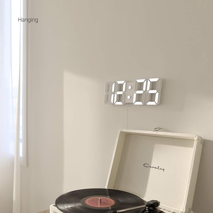 mooas 3D Pure Slim M LED Clock - Image 2