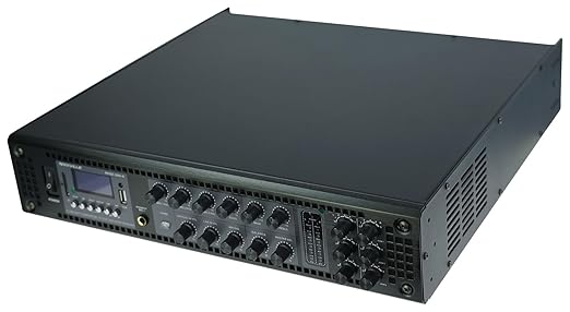 Rockville RCS2-320-6 320W 6-Zone Stereo/Mono Commercial 70V Amplifier, Optical - Image 2