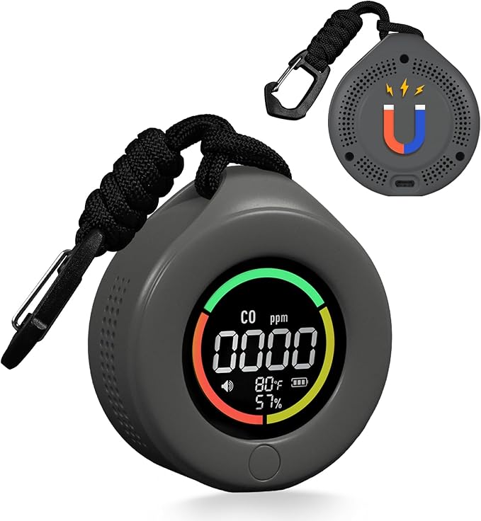 MOES Portable Carbon Monoxide Detectors, Travel CO Monitors by MOES