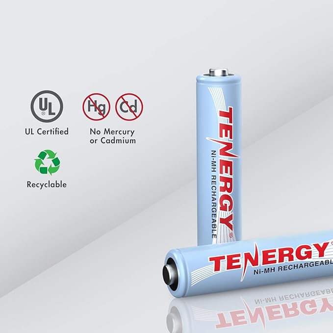 Tenergy TN145 8 Bay Charger and 4 Pack Rechargeable AA Batteries and 4 Pack - Image 4