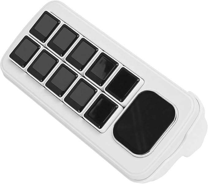 Yunseity AI Voice Control Panel, 10 LCD Mechanical Buttons by Yunseity