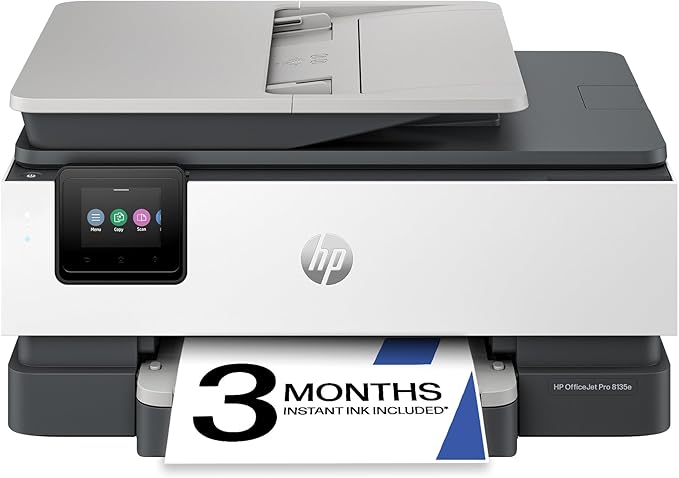 HP OfficeJet Pro 9135e Wireless All-in-One Color Inkjet Printer, Duplex by HP