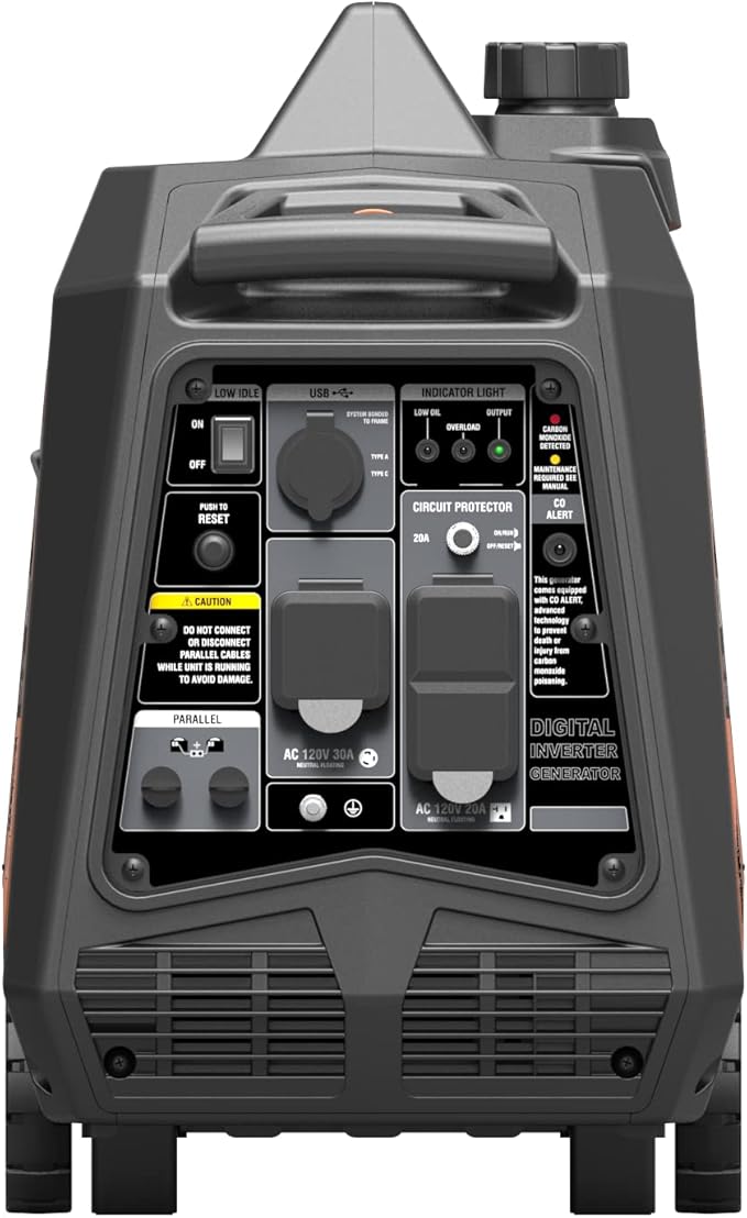 GENMAX Generator，EPA Compliant, Eco-Mode Feature, Ultra Lightweight - Image 4