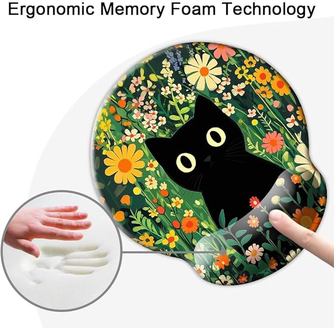 Ergo Comfort Gel Wrist Rest Mouse Pad-Ergonomic Office Mousepad - Image 4