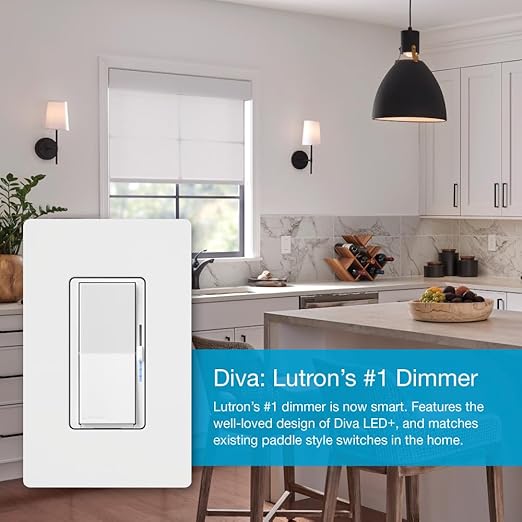 Lutron Diva Smart Dimmer Switch - Image 3