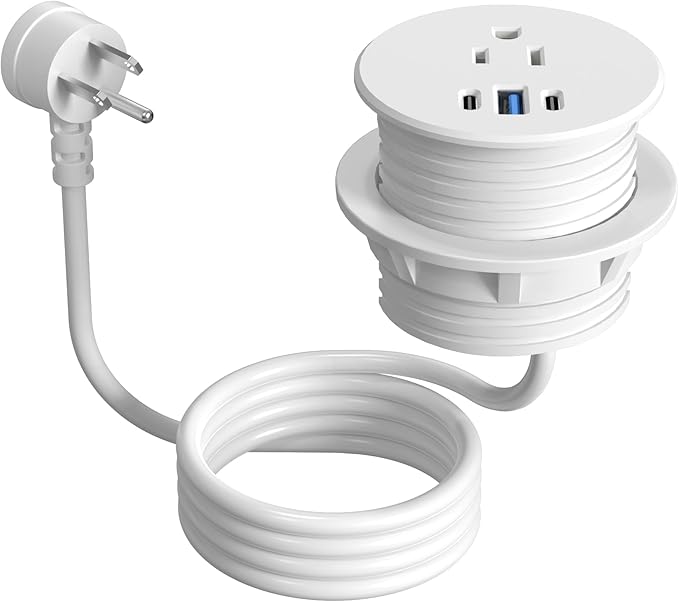 2.5 inch Power Grommet, 20W USB-C Charging, 1 Outlet - Image 7