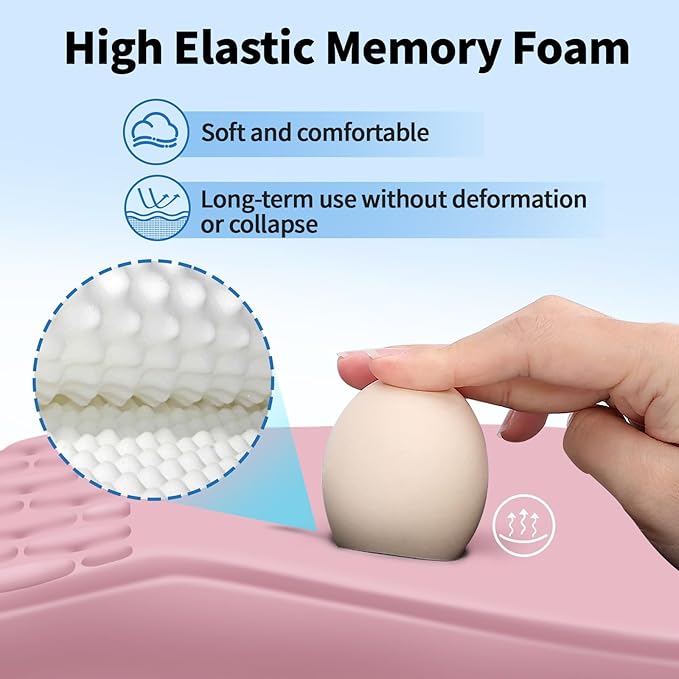 YIWEI Ergonomic Mouse Pad with Wrist Rest - Image 3