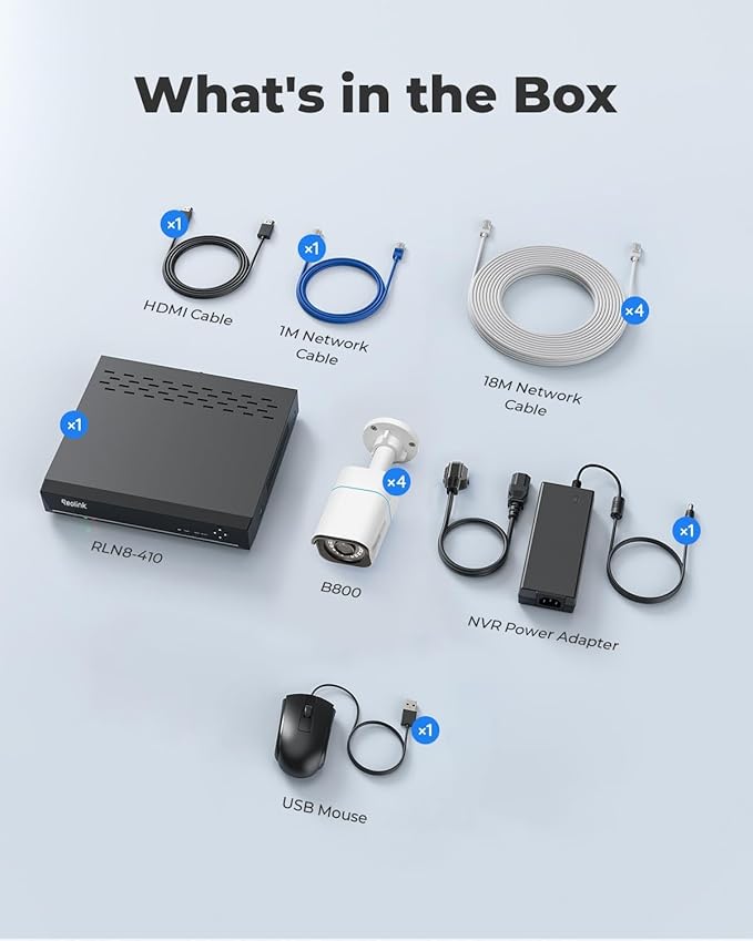 REOLINK 4K Security Camera System - Image 9