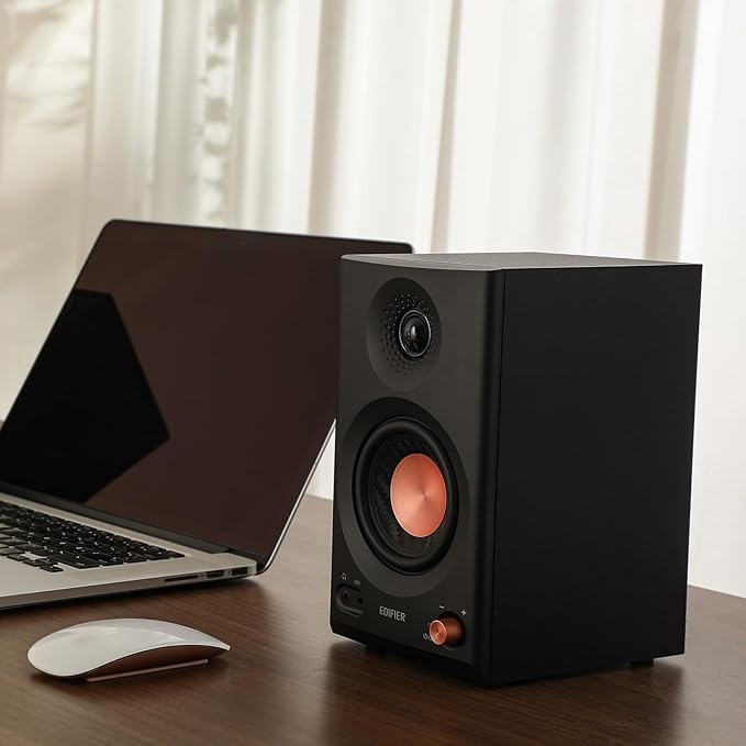 Edifier MR3 Powered Studio Monitor Speakers, Hi-Res Audio Certified Bluetooth - Image 4