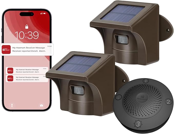 eMACROS Pro 3 Solar Driveway Alarm by eMACROS