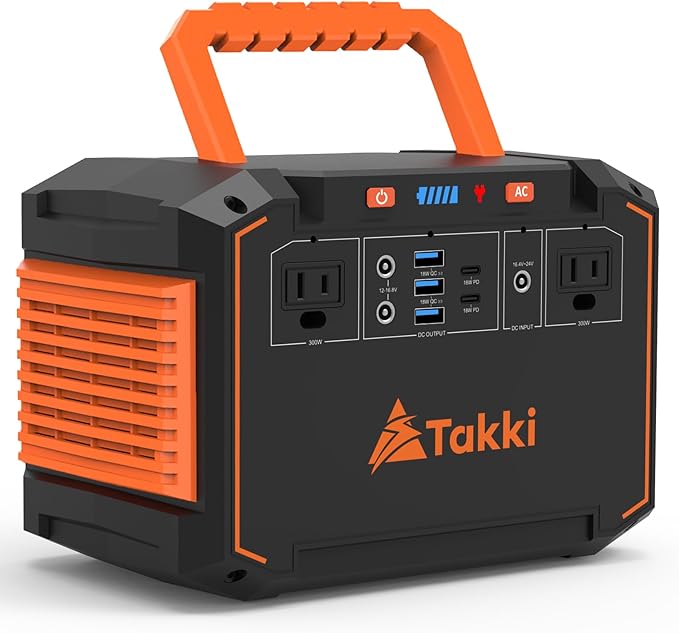 Takki 300W Solar Generator 240Wh Portable Power Station - Image 7